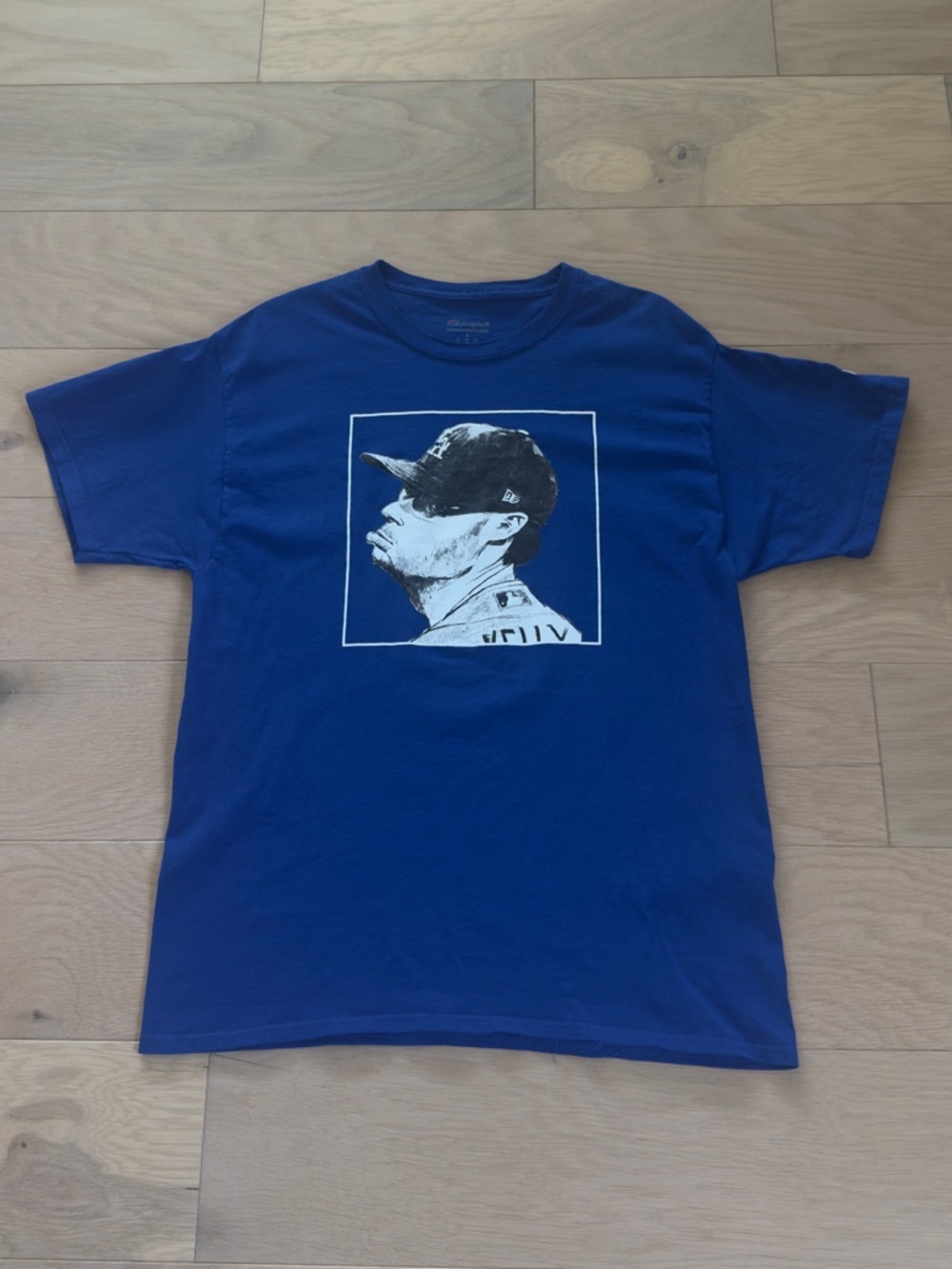 Los Angeles Dodgers Joe Kelly sad face Men’s Champions T-Shirt Tee size Large
